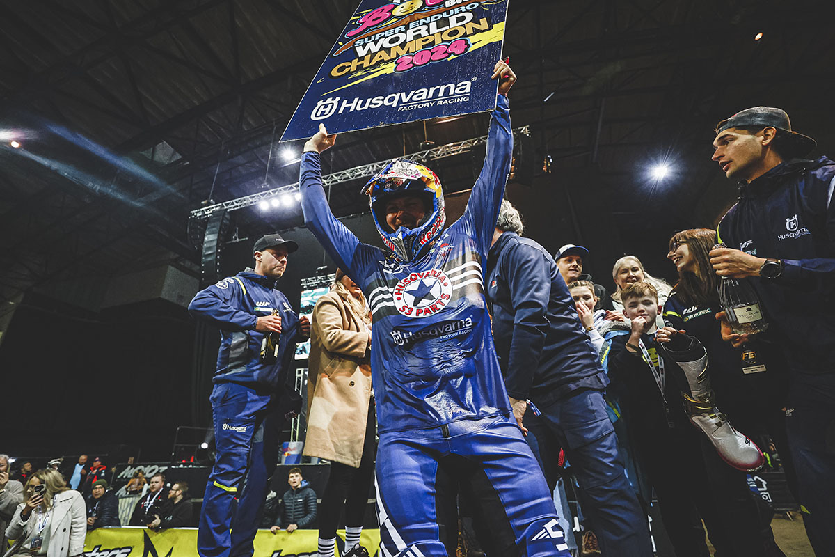 Billy Bolt Crowned 2024 SuperEnduro World Champion