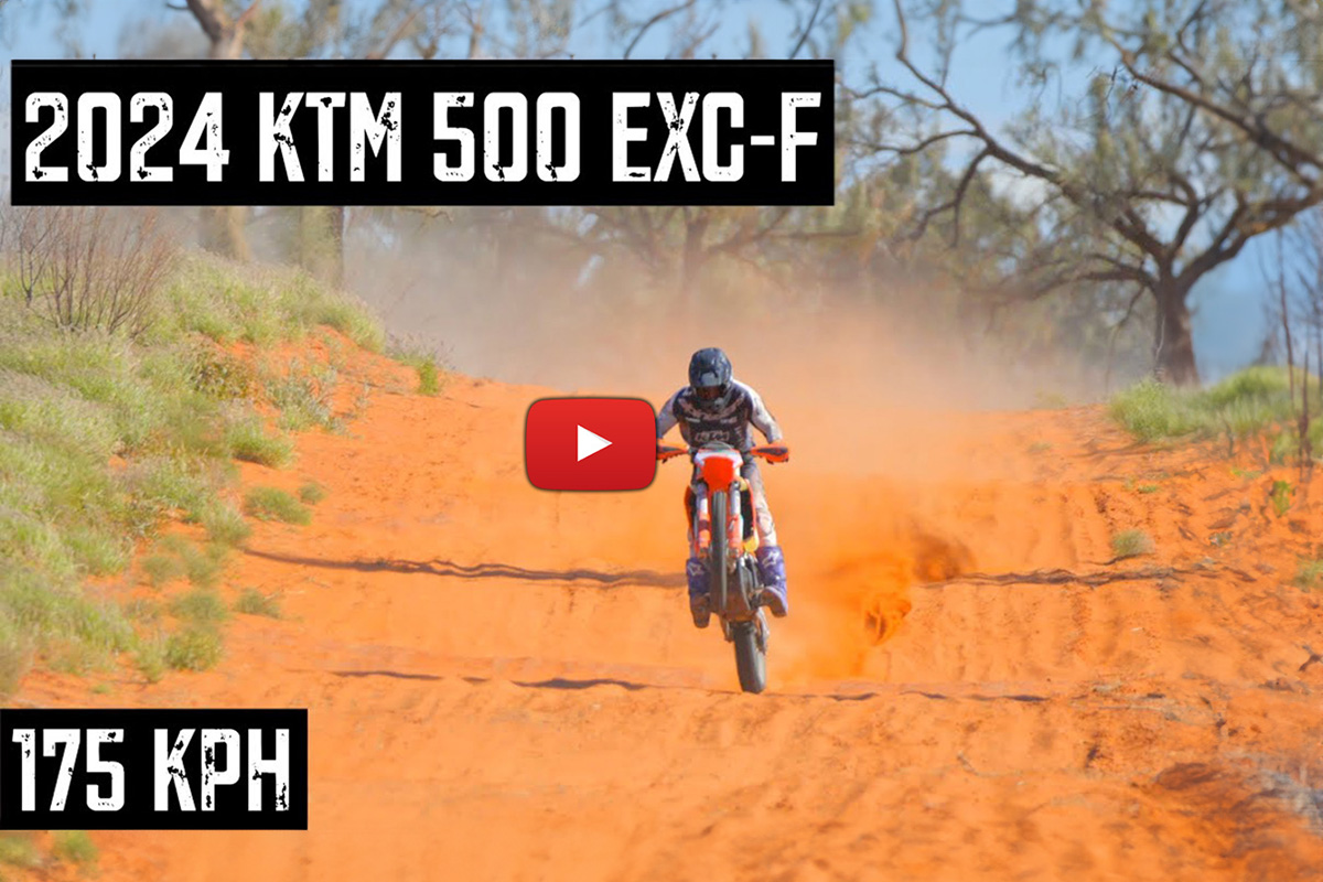 Tatts Finke Desert Race: Bike set-up & insane speeds – David Walsh preps for 2024