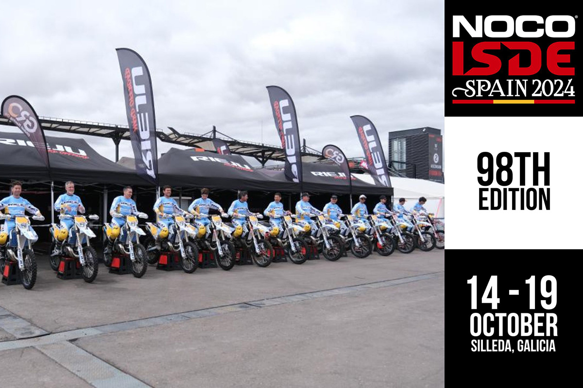 Rieju announce bike rental and assistance packages for ISDE 2024