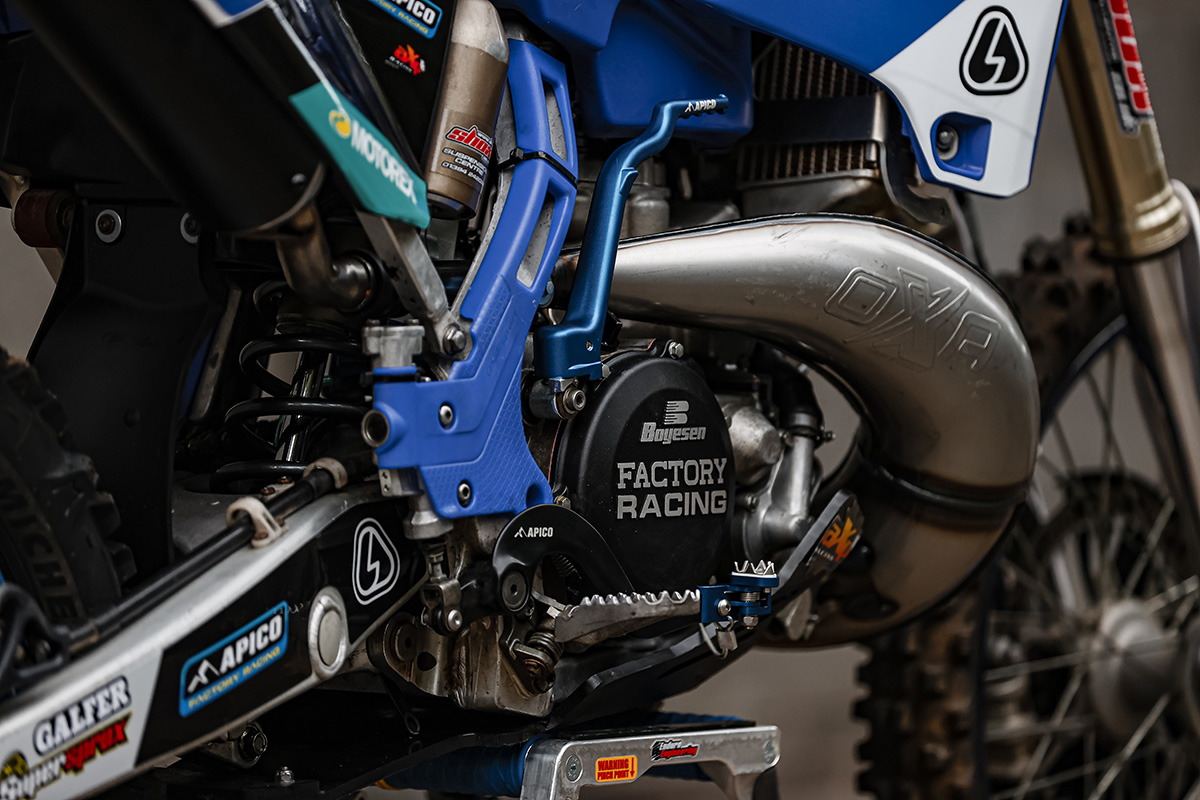 Closer look: OXA Factory header pipe and silencer/muffler – two-stroke specialists for enduro