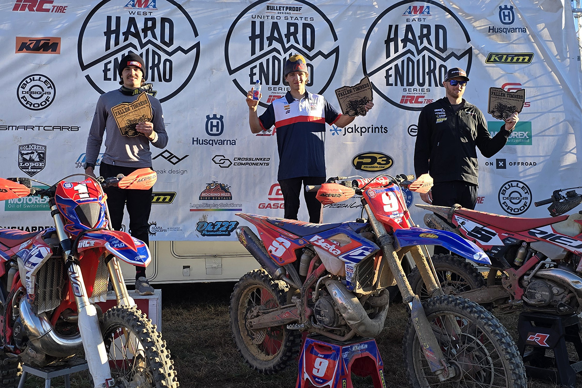 US Hard Enduro: Fallen Timbers win for Danny Lewis, Flynn Clinches East Championship