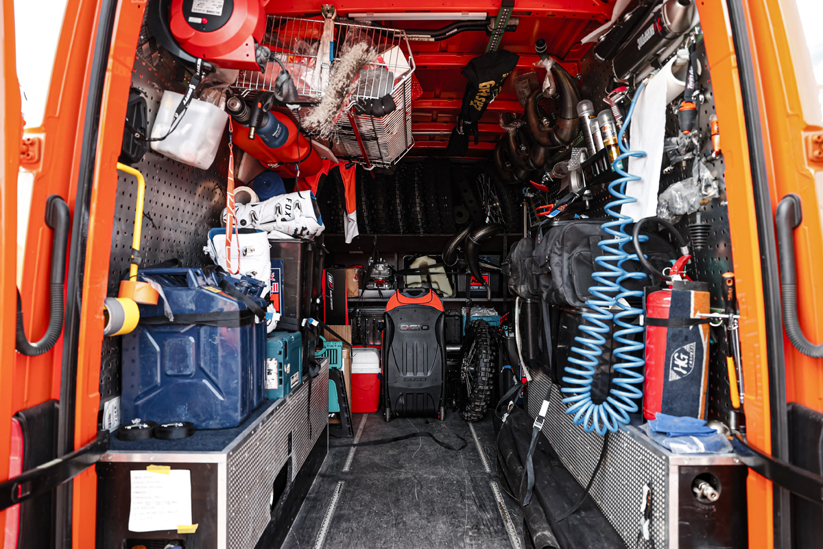 World Champion’s Wagon – Inside Mani Lettenbichler’s race van