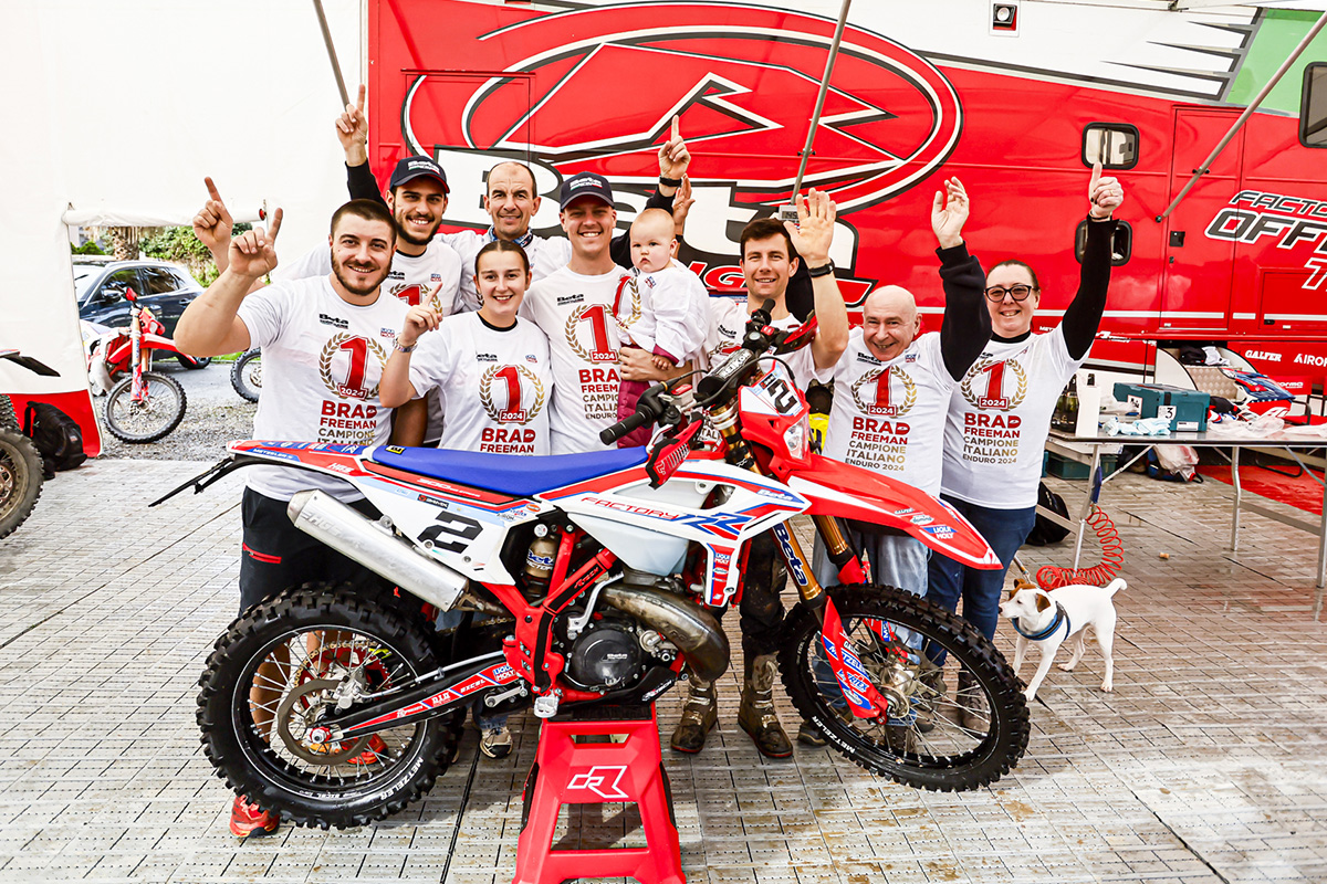 2024 Italian Enduro Championship: Brad Freeman and Andrea Verona finish level on points – Beta rider crowned champion