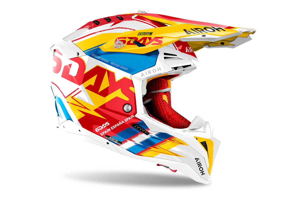 First look: Airoh Six Days Spain 11K Special Edition