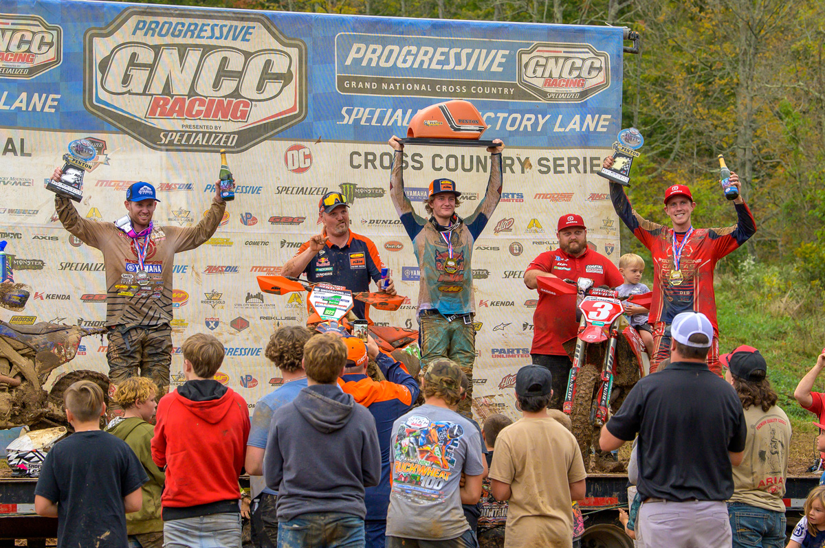 John Penton GNCC – Grant Davis masters the mud to win famous trophy and XC2 title