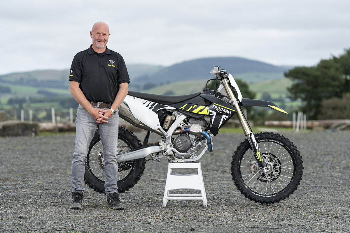 Triumph Racing Enduro Team announced – Paul Edmondson Manager for SuperEnduro and EnduroGP in 2025