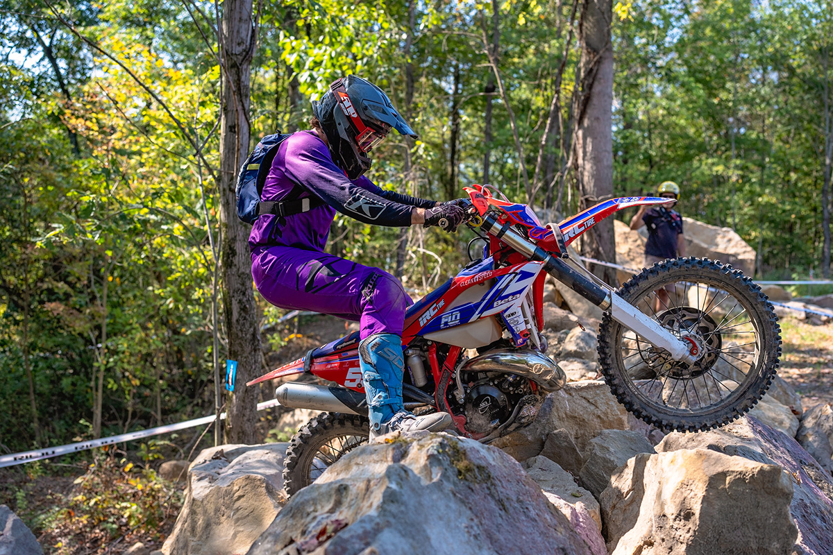 US Hard Enduro: Electric James Flynn at Lightning Strikes Hard Enduro