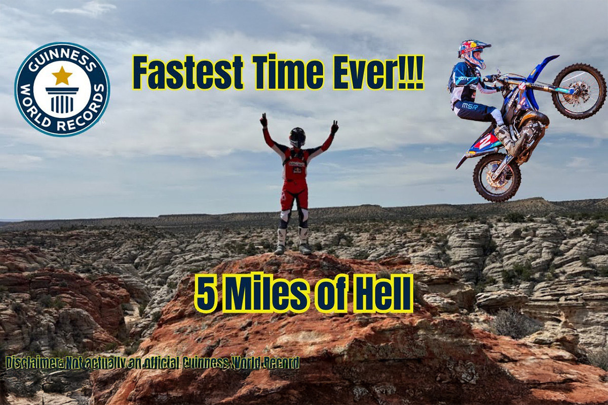 5 Miles of Hell Cody Webb Fastest Time Onboard 
