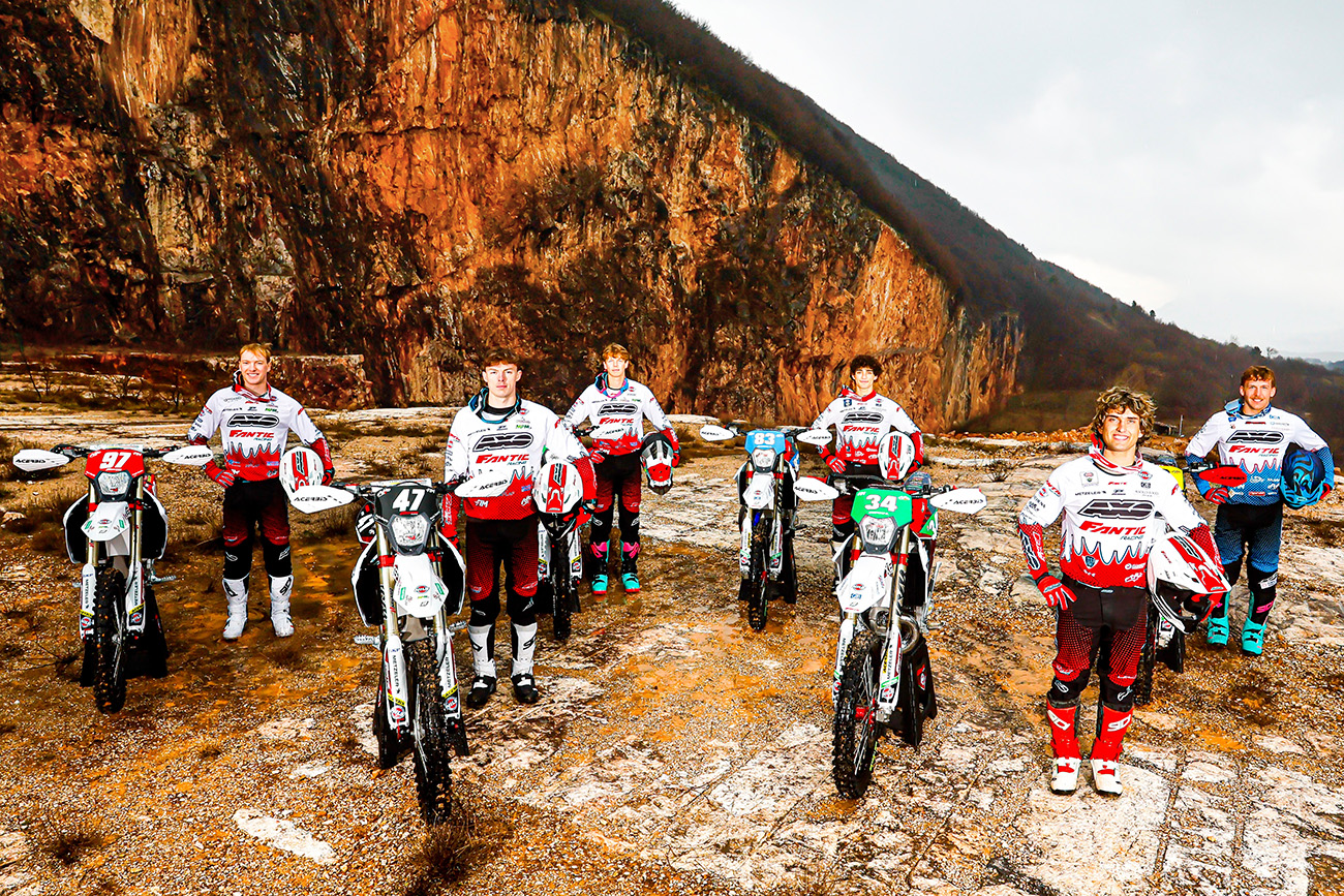 Fantic Factory Racing Enduro Teams Ready for the 2025 EnduroGP Season