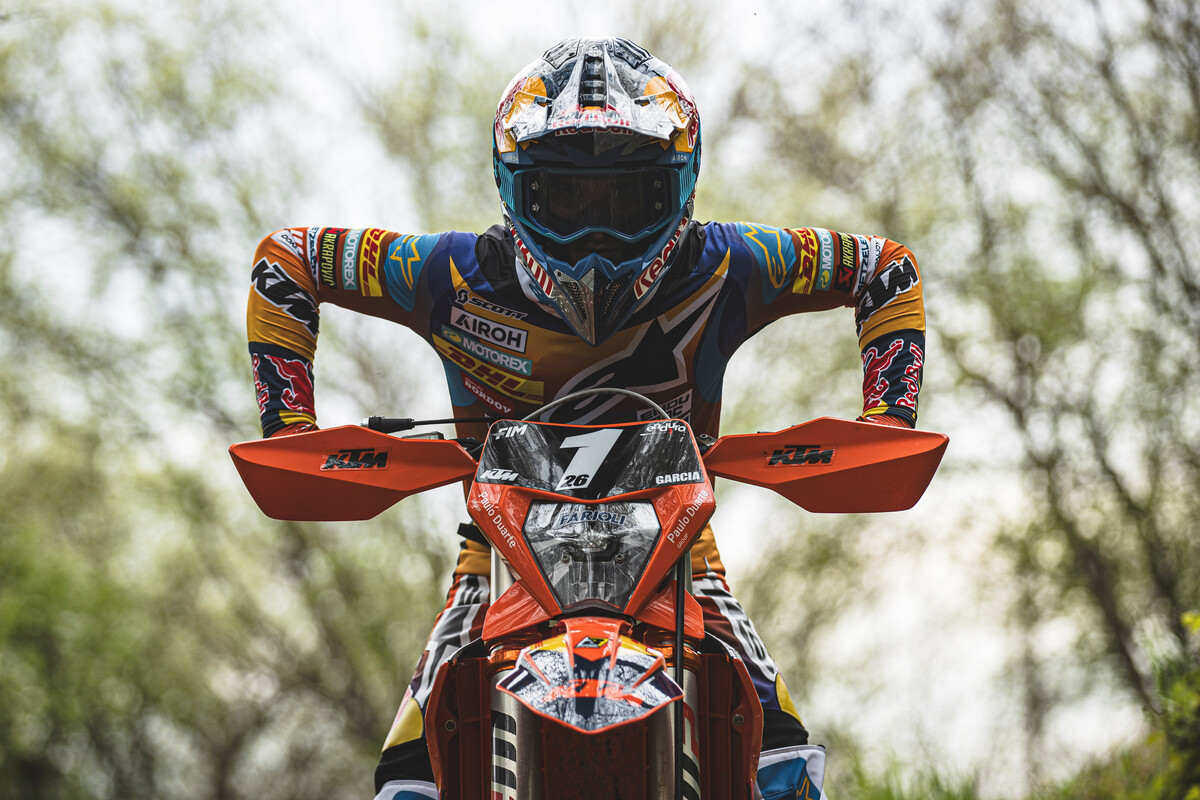 5 minutes… EnduroGP World Champion Josep Garcia – “physically, I’m in a good place, though not yet perfect”