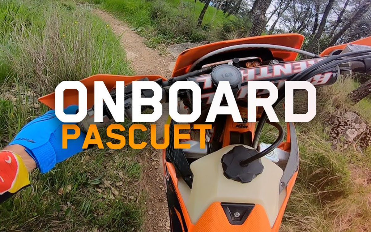 Josep Garcia Red Bull KTM Factory 250 EXC-F Training Ride Onboard Video