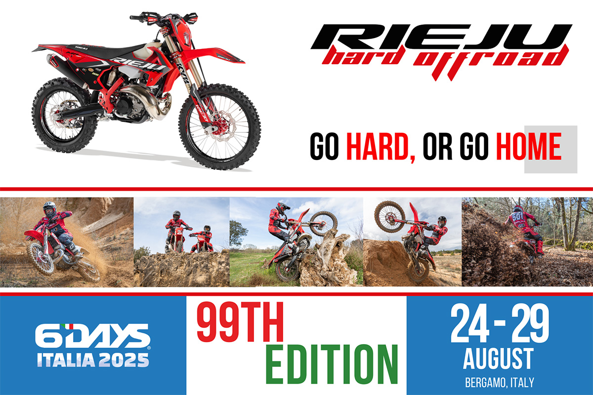 2025 ISDE Italy Rieju Bike rental and Assistance Packages