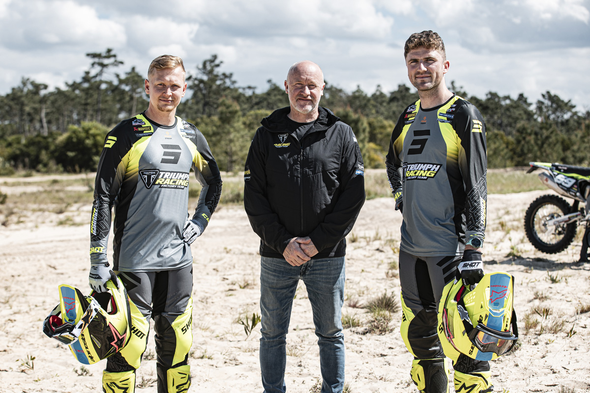 Triumph Factory Racing Ready For EnduroGP Debut Season