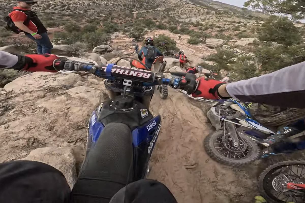 Cody Webb onboard battle for the win at Moab US Hard Enduro 2025 