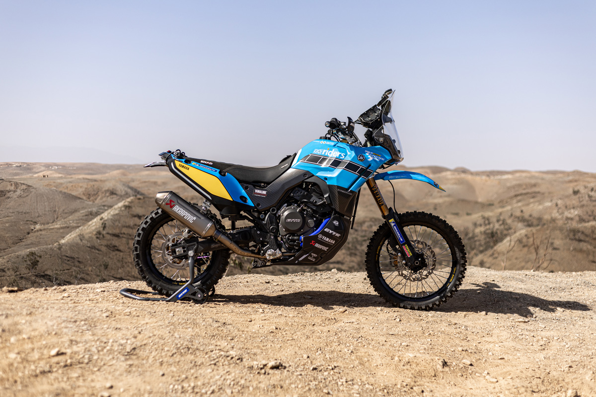 Pro Bike: 2025 Yamaha Tenere 700 GYTR Race Bikes – how good does this look!