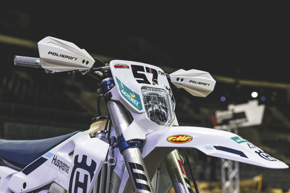 Husqvarna Factory Racing and Polisport team up for 2026