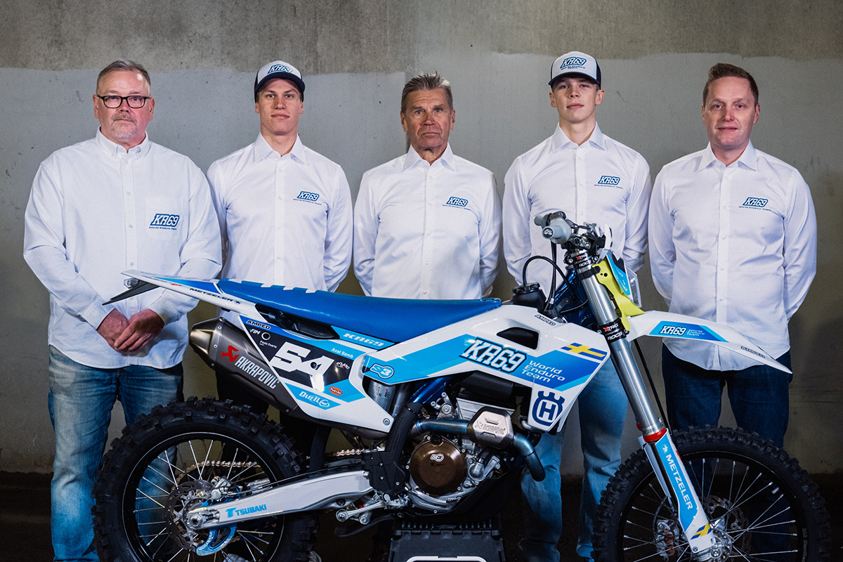 KR69 World Enduro Team Sign Junior Champion Axel Semb for 2026