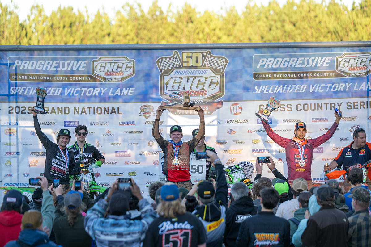 Big Buck GNCC Results: Pro Class rookie DeFeo beats everyone at Season Opener