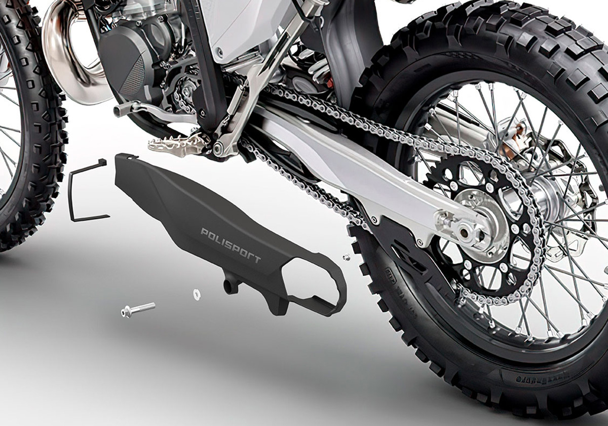 Quick Look: Polisport Evo Swingarm Protectors for Sherco Enduro Models