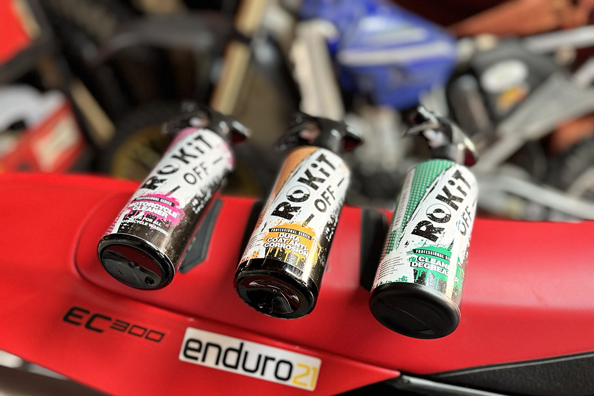 Quick look: ROKiT OFF motorcycle clean and protection products