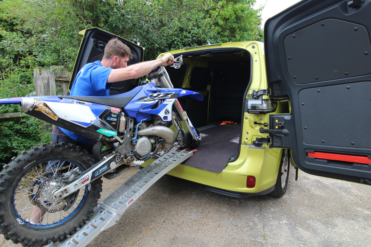 First Look: X-Grip Transporter wheel – dirt bikes in small vans made easy