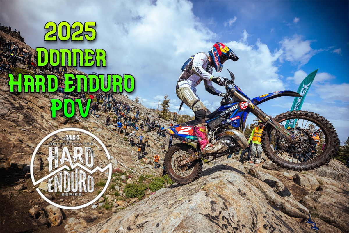 Hard Enduro POV on a Yamaha YZ – Cody Webb chasing Trystan Hart 