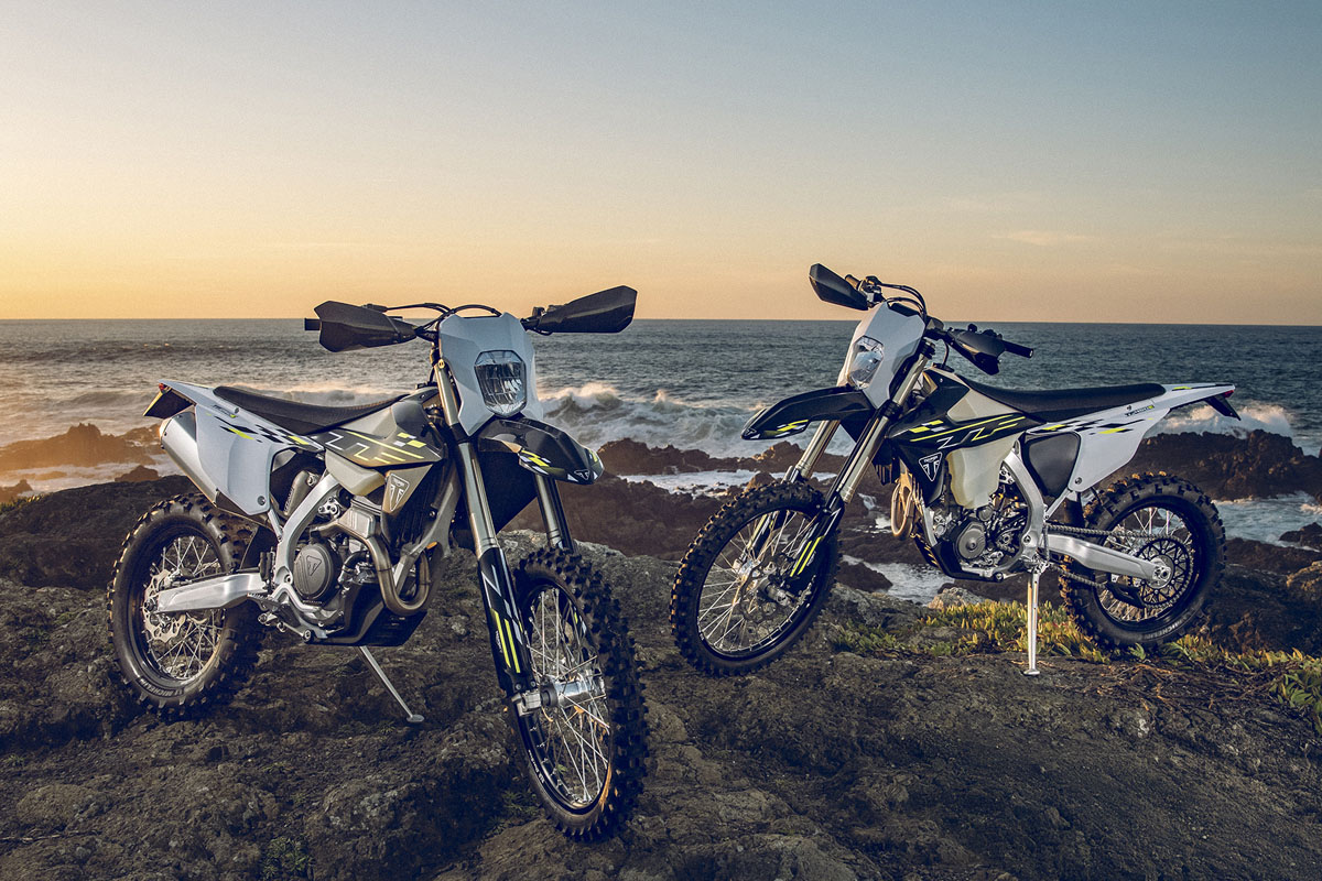 First look: Triumph Reveal New TF 250-E and TF 450-E Enduro Models