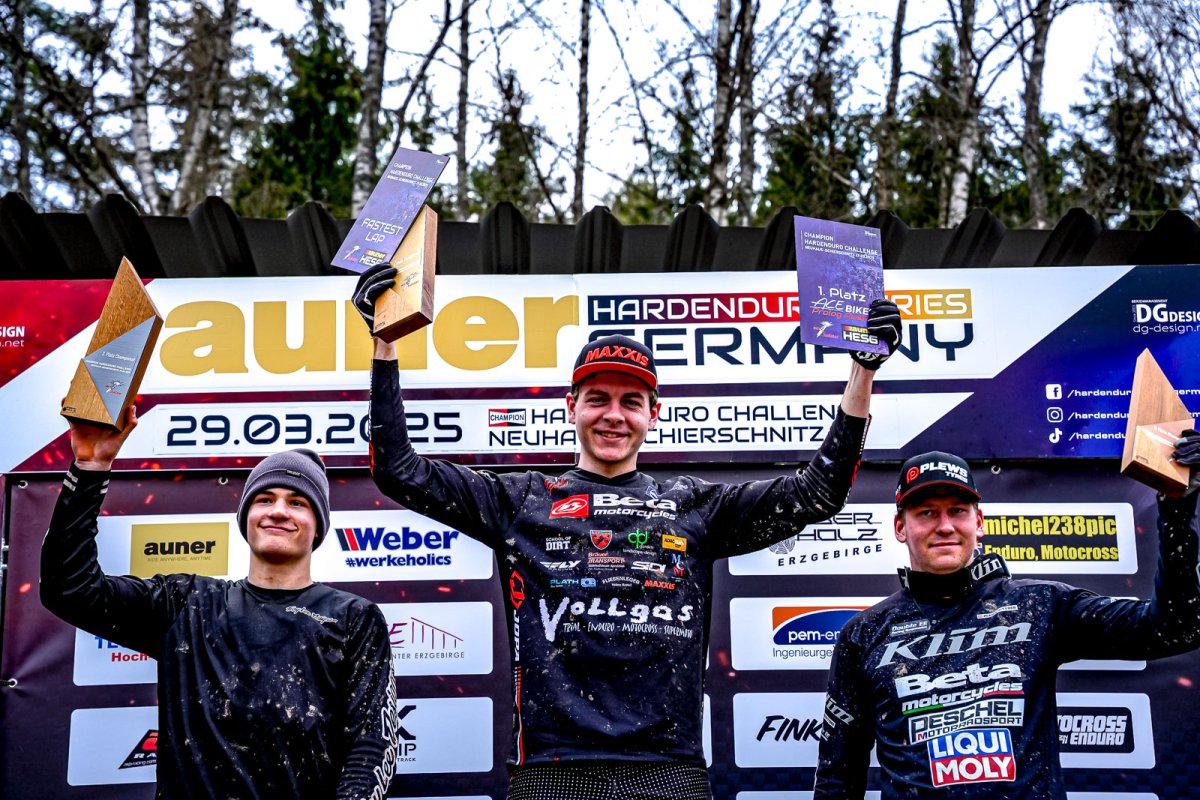 Hard Enduro Series Germany: Schmuser and Strauss dish up a thriller at opening round