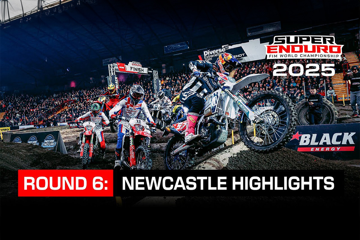 2025 SuperEnduro Rnd 6 official highlights – Bolt champion + race of the season in Newcastle