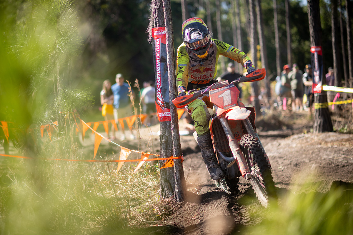Wild Boar GNCC: Girroir wins in Florida but Russell’s back with P2 