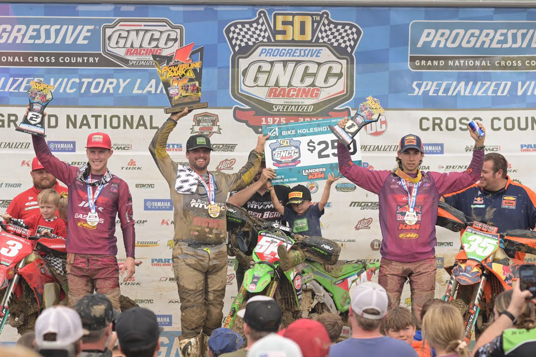 GNCC Rnd 6, Powerline Park Highlights and Results – Baylor wins another mudder