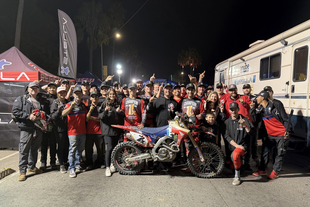Record 18 Baja 1000 wins for Honda’s CRF450X as Team SLR take title