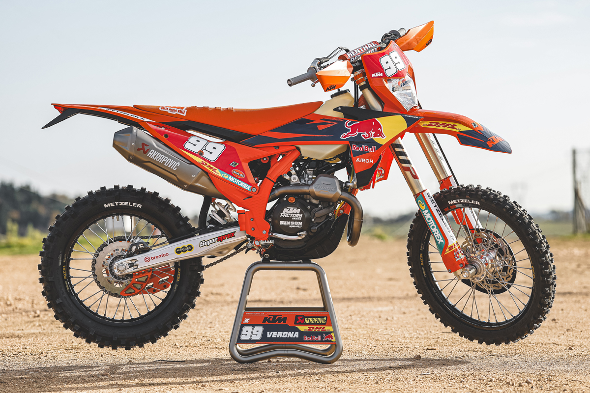 Closer look: Andrea Verona's 2026 Red Bull KTM 450 EXC-F