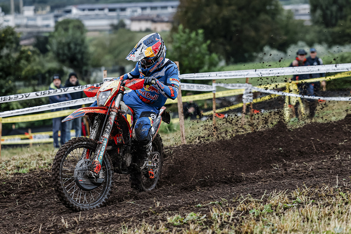 2025 EnduroGP of Italy Results: Garcia slides to wet Day 1 win in Darfo