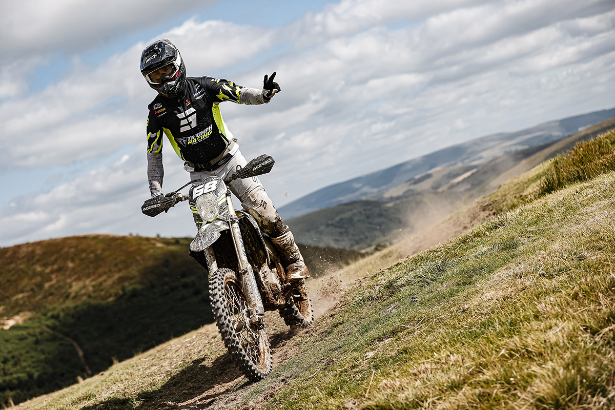 Jamie McCanney and Triumph win British Enduro Championship