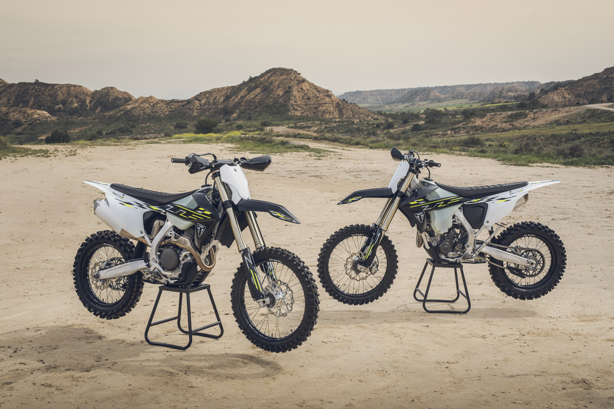 First look: Triumph TF 250-C & TF 450-C Cross-Country models