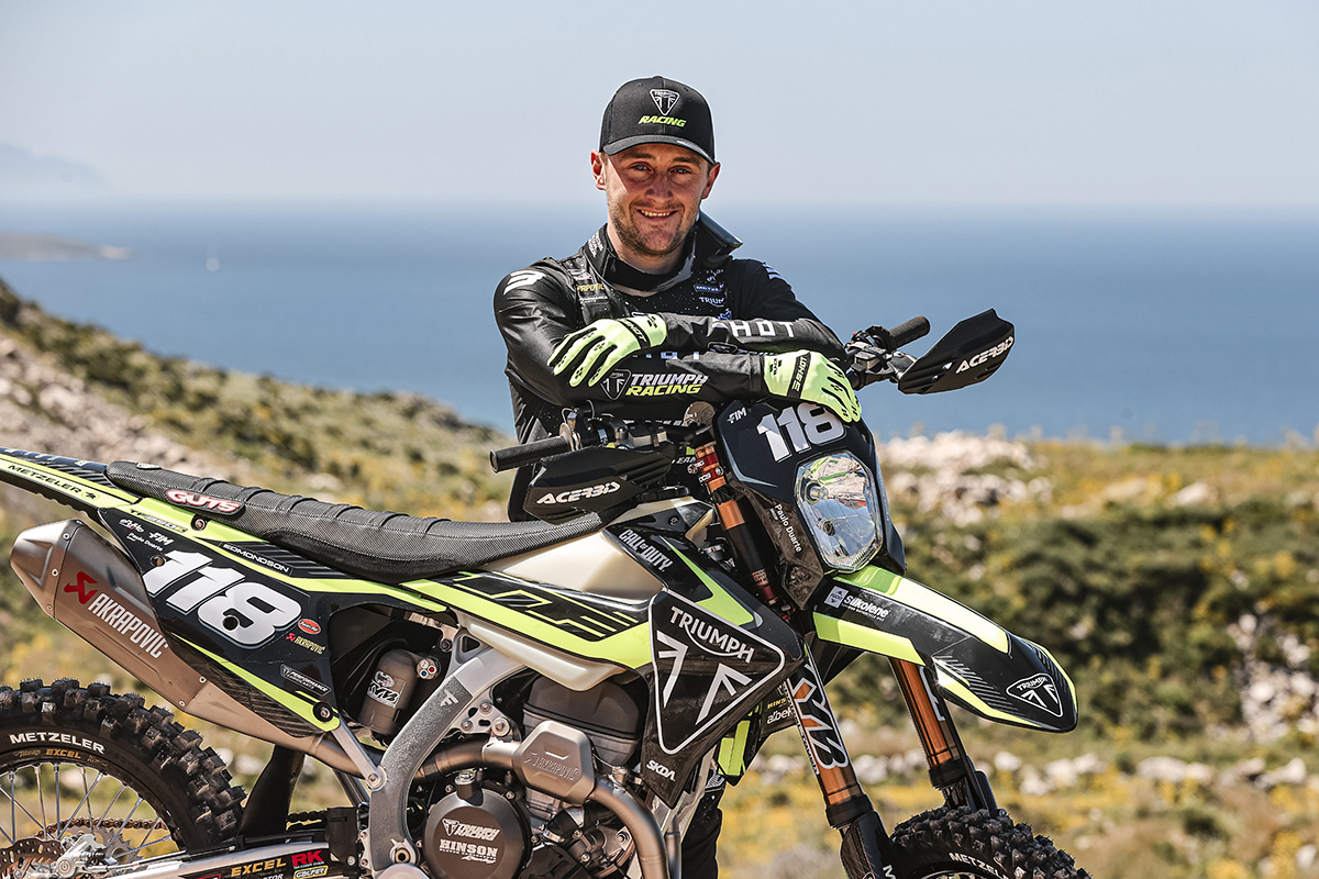 Jack Edmondson Replaces Jeremy Sydow at Triumph Racing for EnduroGP Rnd1