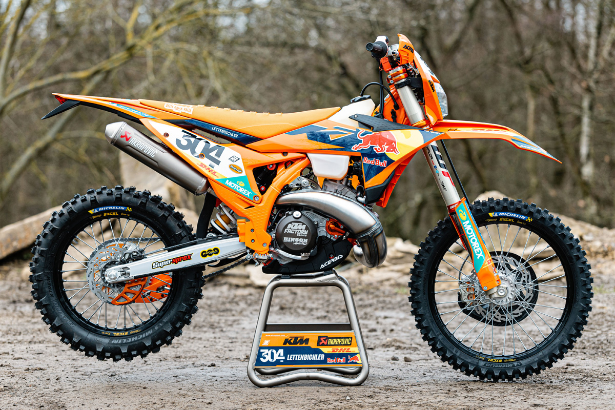 Pro Bike Gallery: First look at Mani Lettenbichler’s 2026 KTM 300 EXC Race Bike