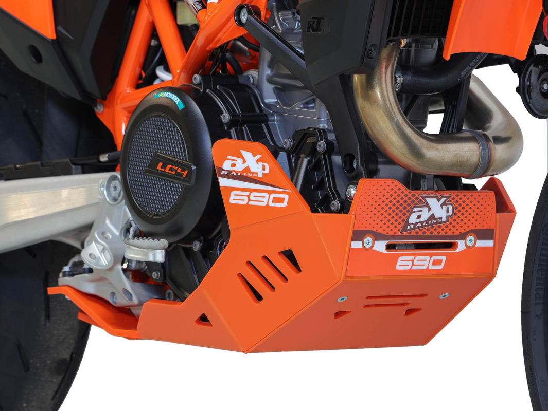 First look: AXP Racing skid plates for 2026 KTM 690 and Husqvarna 701