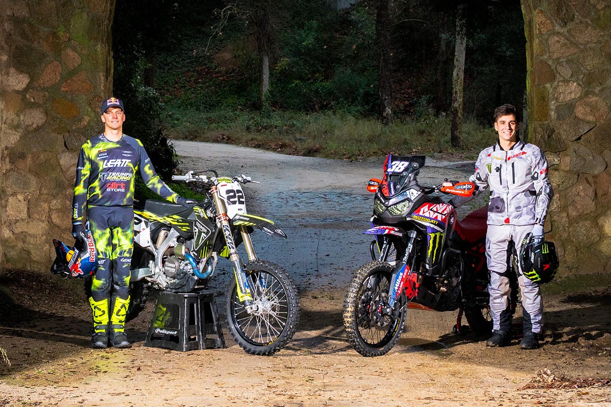 KAGE Europe and Motobatt Strengthen Their Off-Road Commitment with Walker, Mirabet, and Tarres