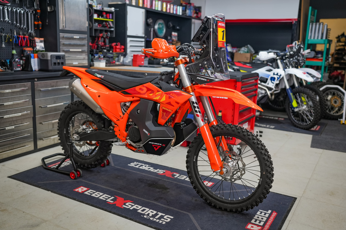 Closer look: Rebel X Rally-Adventure Conversion Kits for KTM 450/500 EXC-F