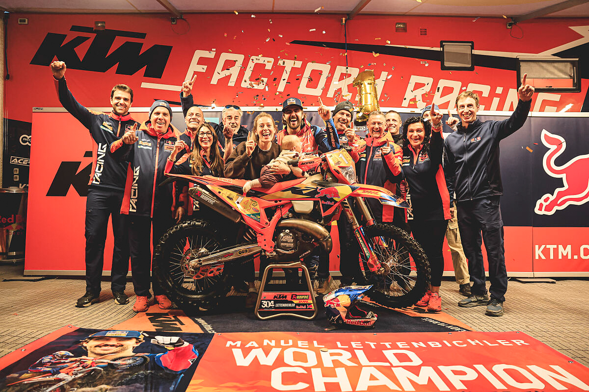 Mani Lettenbichler secures fifth consecutive Hard Enduro world title