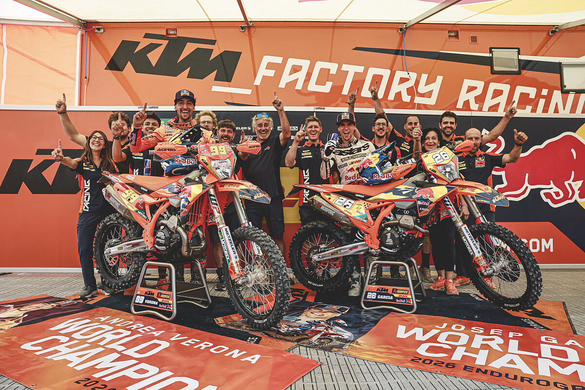 Red Bull KTM Factory Racing reflects on its perfect 2026 EnduroGP ...